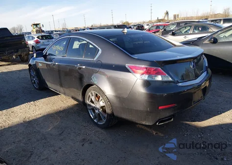2013 Acura Tl 3.7 из США, поврежденный, VIN 19UUA9F71DA800346